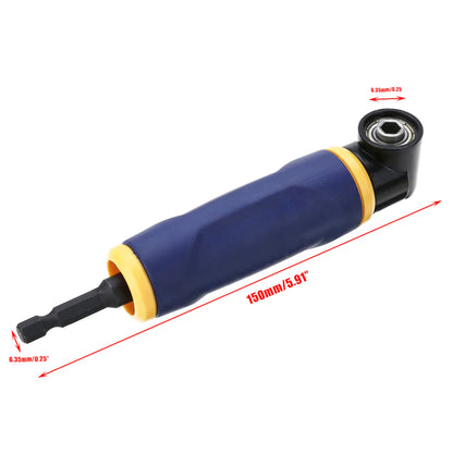 90-Degree Angle Screwdriver Attachment for Electric Drill